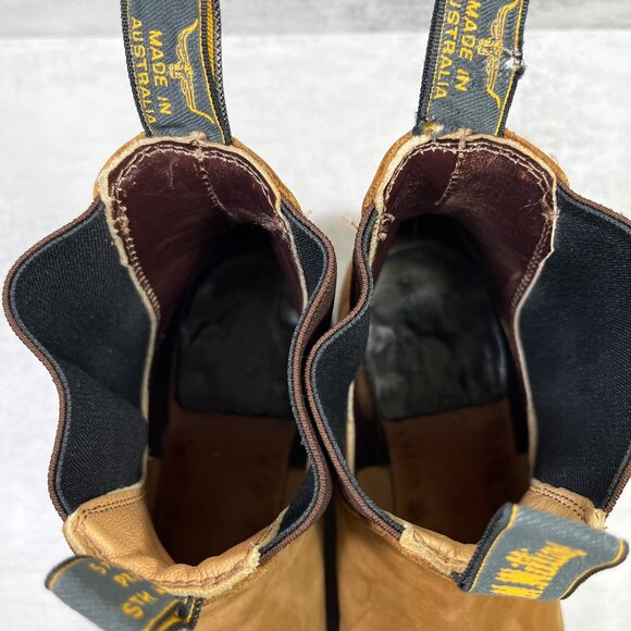 RM Williams Suede Leather Chelsea Boots - Women's Size 9 - Picture 8 of 12